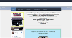 Desktop Screenshot of paperback-exchange.com